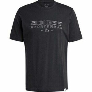 Rövid ujjú pólók adidas Tech Linear Graphic kép