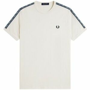 Rövid ujjú pólók Fred Perry CONTRAST TAPE RINGER T-SHIR kép