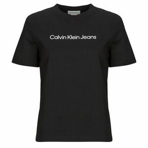 Rövid ujjú pólók Calvin Klein Jeans A- INST. LOGO CLASSIC TEE SS kép