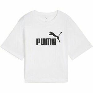 Rövid ujjú pólók Puma Ess Cropped No. 1 Logo Relaxed Tee kép