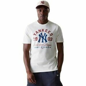 Rövid ujjú pólók New-Era Mlb Wrdmrk Reg Tee Neyyan Ofw kép