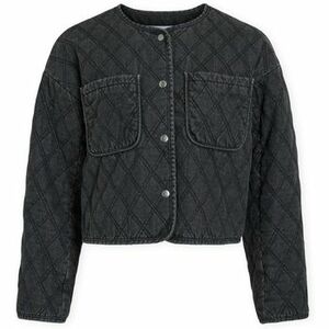 Steppelt kabátok Vila Kvilla Jacket - Dark Grey Denim kép