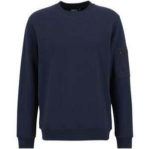 Pulóverek Barbour Grip Crew Neck Sweatshirt Navy kép