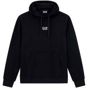 Pulóverek Ea7 Emporio Armani Core ID Cotton Blend Hoodie Black kép