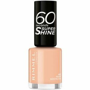 Körömlakkok Rimmel London 60 Seconds Super Shine Nail Polish - 401 Nude Nostalgia kép