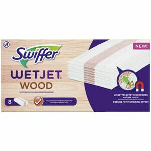 Cipőápolók Swiffer Wet Jet Wood Microfiber Effect Wipes Refills kép