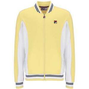 Melegítő kabátok Fila Settanta Baseball Track Top Jacket Raffia/White/ Navy kép
