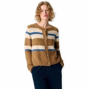 Pulóverek Object Noos Galia Cardigan - Tannin kép