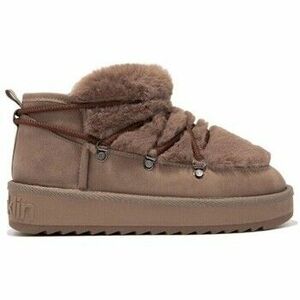 Csizmák D.Franklin BOKACSIZMA Nordic Trk Fur Low Brown kép