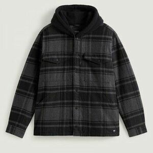 Hosszú ujjú ingek Vans Piedmont hooded plaid shacket kép