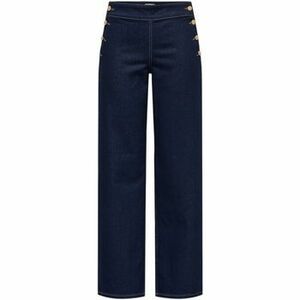 Egyenes szárú farmerek Jacqueline De Yong Jdylizzie Midwaist Button Wide Jeans Dnm 15361400 kép