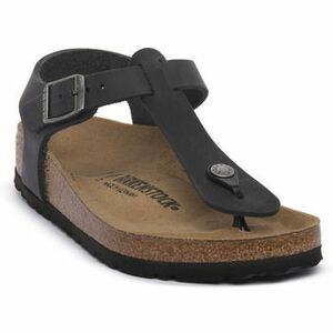 Szandálok / Saruk BIRKENSTOCK KAIRO BLACK OILED LEATHER CALZ N kép
