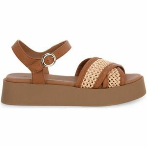 Szandálok / Saruk Frau RAFIA MACRAME ECRU kép