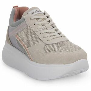 Divat edzőcipők NeroGiardini NERO GIARDINI 714 VELOUR YOGURT kép