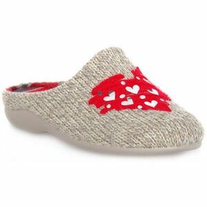 Mamuszok Grunland 58ALIN BEIGE-ROSSO kép