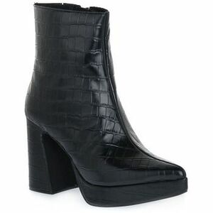 Bokacsizmák Jeffrey Campbell DORMANT BLACK CROCO kép