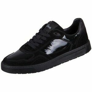 Rövid szárú edzőcipők Sioux Tedroso Schwarz Velour Napplack kép