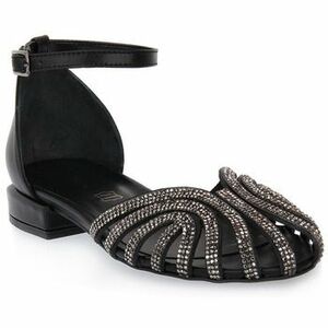 Szandálok / Saruk S.piero BLK FLAT SANDAL kép