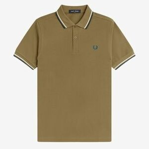 Rövid ujjú galléros pólók Fred Perry TWIN TIPPED kép