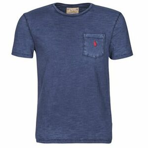 Rövid ujjú pólók Polo Ralph Lauren T-SHIRT AJUSTE COL ROND EN COTON LOGO PONY PLAYER kép