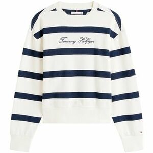 Pulóverek Tommy Hilfiger SCRIPT REG PIQUE SWT WW0WW45743 kép