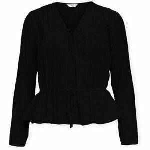 Blúzok Object Top Brea Re - Black kép