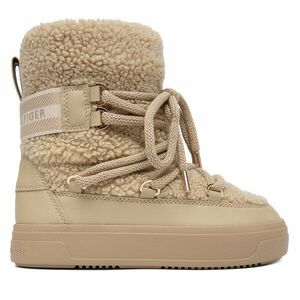 Hótaposó Tommy Hilfiger Faux Shearling Snowboot FW0FW08788 Ekru kép
