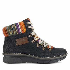 Bakancs Rieker 73343-00 Fekete kép