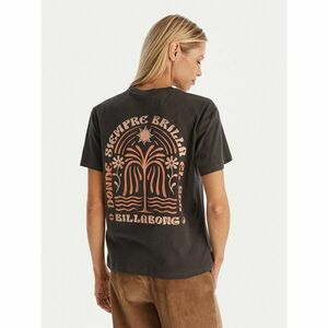 Billabong Póló EBJZT00496 Fekete Oversize kép