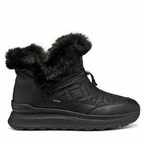 Bokacsizma Geox D Spherica Actif X2 D46WPB 0FU85 C9999 Fekete kép