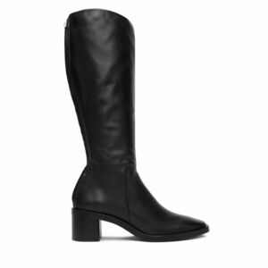 Csizma Calvin Klein Block Heel Knee Boot Lth HW0HW02812 Fekete kép
