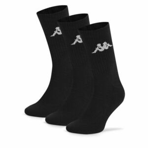 Hosszú zoknik Kappa Z4448_AW24 (3-PACK) Fekete kép
