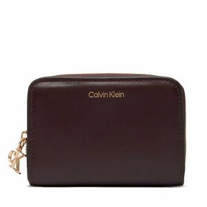Pénztárca Calvin Klein Ck Medium Flap Zip Around LV04F1075G Barna kép