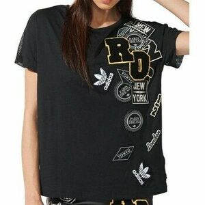 Rövid ujjú pólók adidas Crop Tee kép