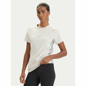 adidas Póló Holiday 3-Stripes JM1880 Bézs Slim Fit kép