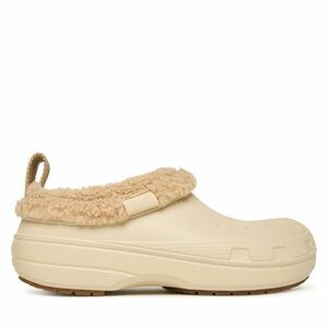 Papucs Crocs Classic Lined Shorty 211380 Ekru kép