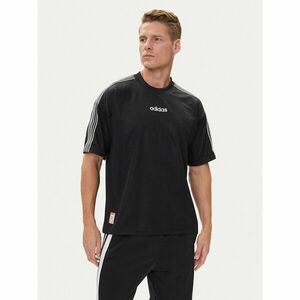 adidas Póló 90s Stripe JX3068 Fekete Regular Fit kép
