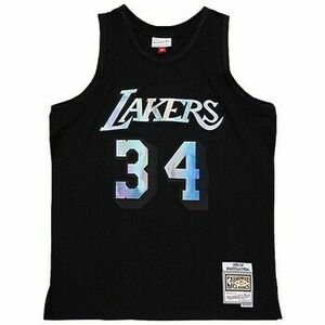 Rövid ujjú pólók Mitchell And Ness SMJYLF19035LALBLCK96SON kép