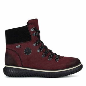 Bakancs Rieker 74247-35 Bordó kép