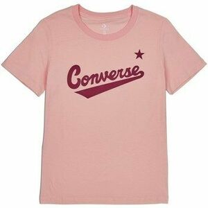Rövid ujjú pólók Converse Scripted Wordmark Tee kép