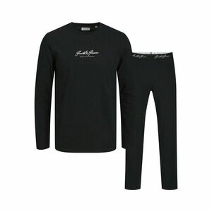 Jack & Jones Pizsama Clyde 12286555 Fekete Loose Fit kép
