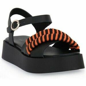 Szandálok / Saruk Frau London Nero Tan kép