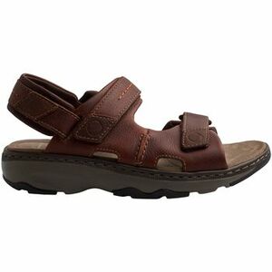 Szandálok / Saruk Clarks RAFFE-COAST-BROWN LETAHER kép