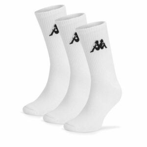Hosszú zoknik Kappa Z4448_AW24 (3-PACK) Fehér kép