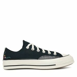 Tornacipő Converse Chuck 70 Varsity Vines A15549C Fekete kép