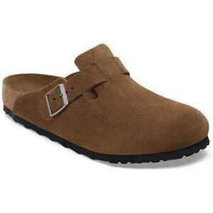 Klumpák BIRKENSTOCK Boston soft footbed suede leather kép