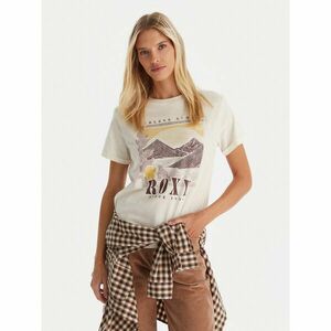 Roxy Póló Oceanregular Poster ERJZT06017 Ekru Regular Fit kép