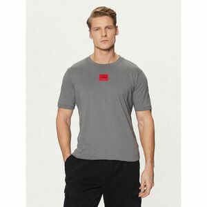 HUGO Póló Diragolino212 50447978 Szürke Regular Fit kép