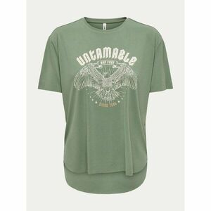 ONLY Póló Free 15325533 Zöld Regular Fit kép