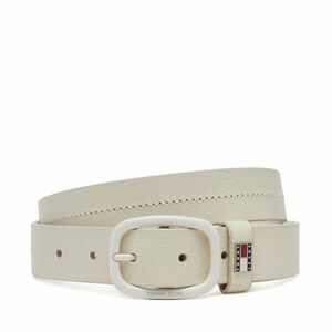 Női öv Tommy Jeans Tjw Oval Tonal 3.0 AW0AW17392 Fehér kép